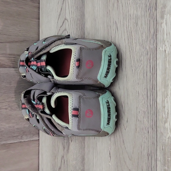 🛍Merrell Hyrdo H20 Womens 5M Hiking Sandal Leather Waterproof Adustable Strap - Picture 10 of 14